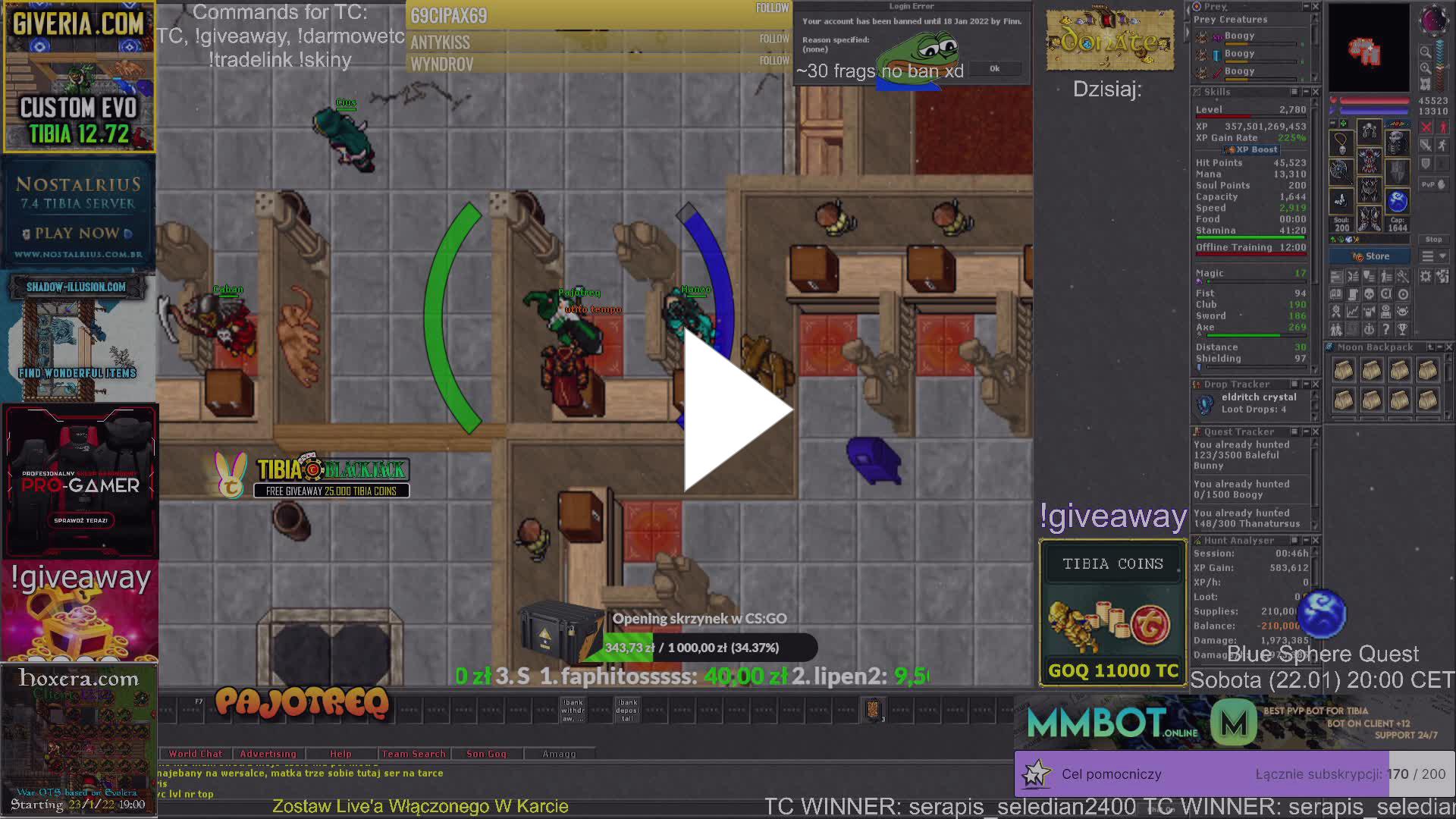 Twitch twitch